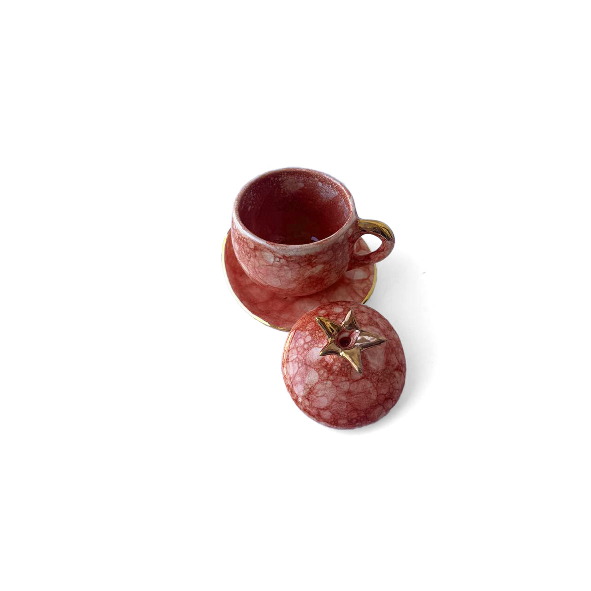 Pomegranate Tea Set