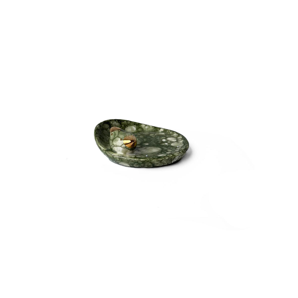 Green Ceramic plate