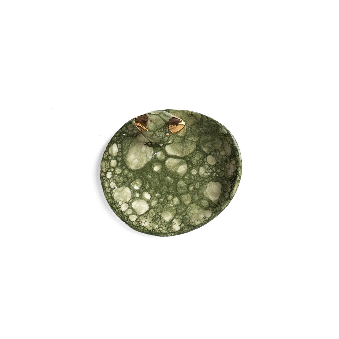 Green Ceramic plate