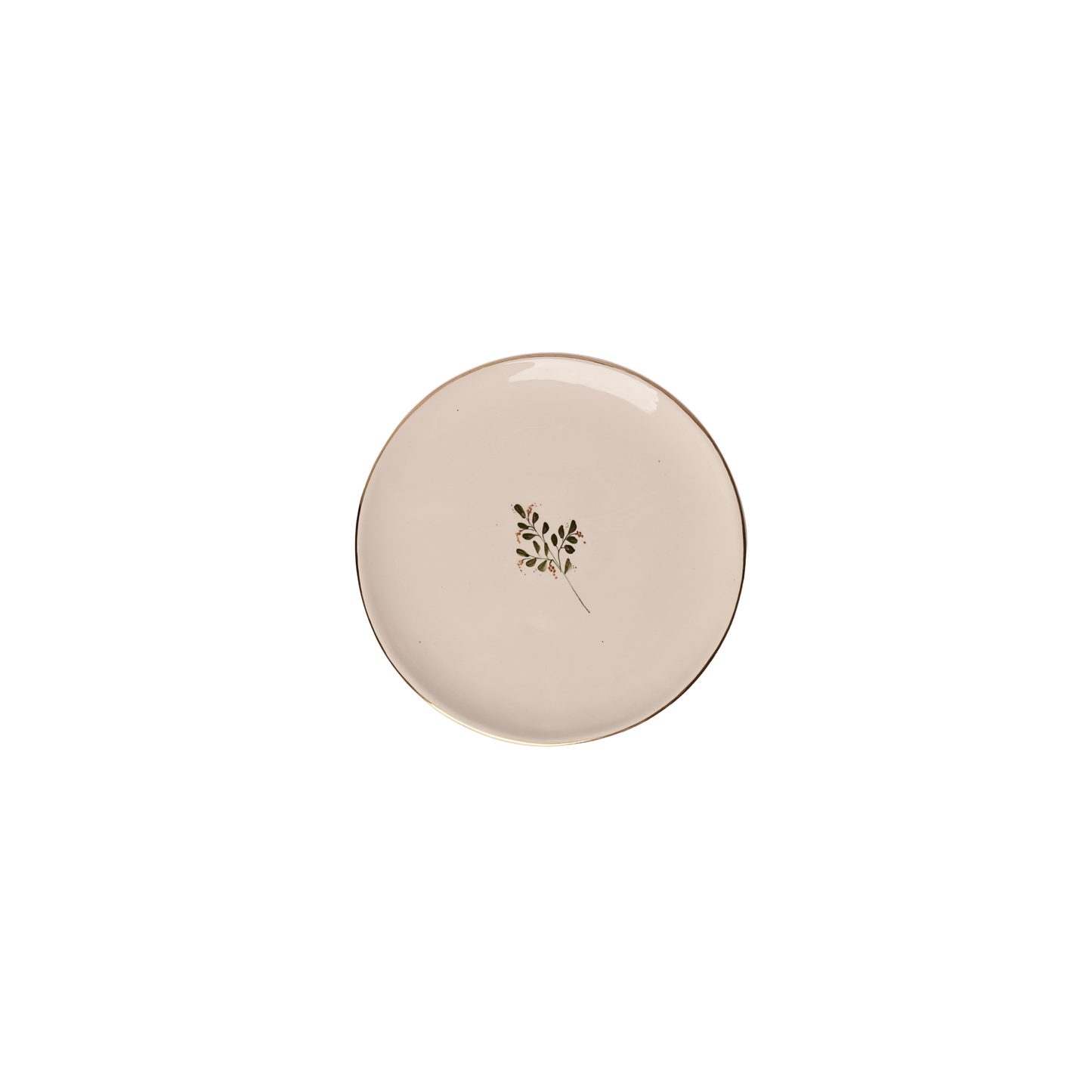 Floral Ceramic Plate
