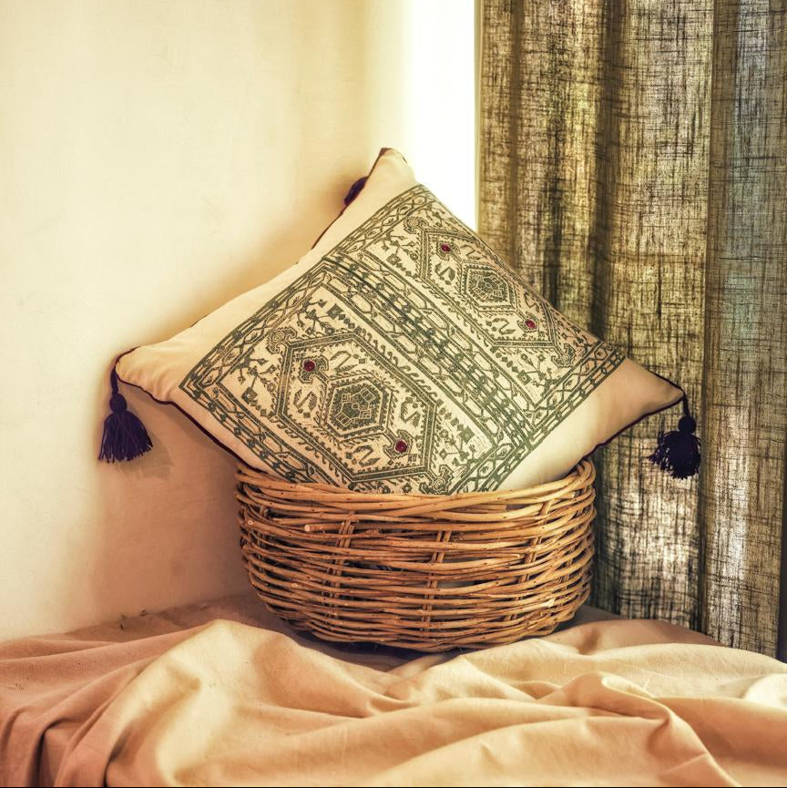 Khesht Cushion Cover