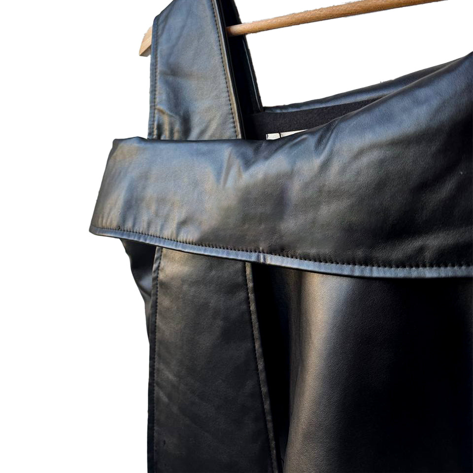 Leather top