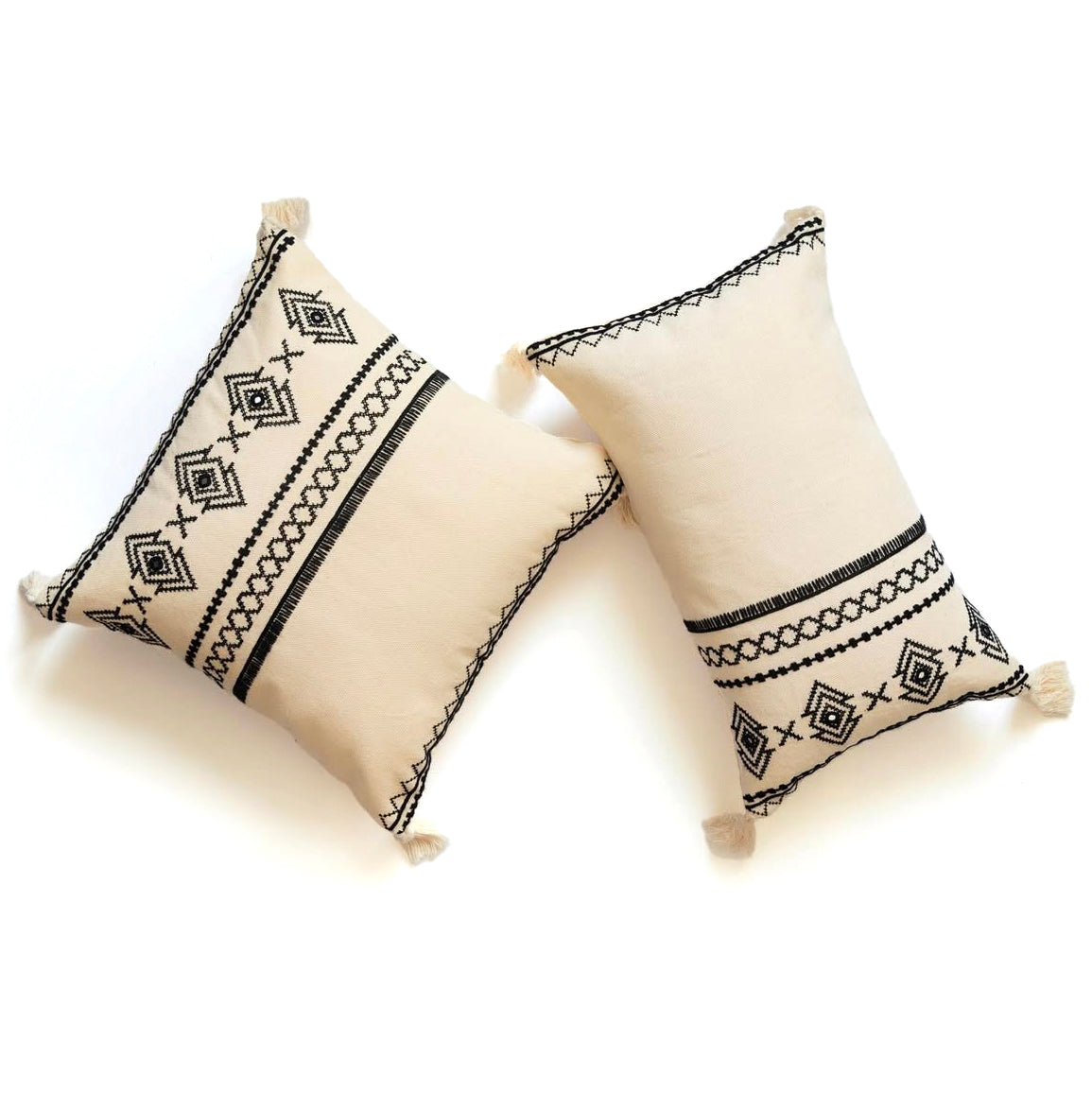 Embroidered cushion | Shane Pattern