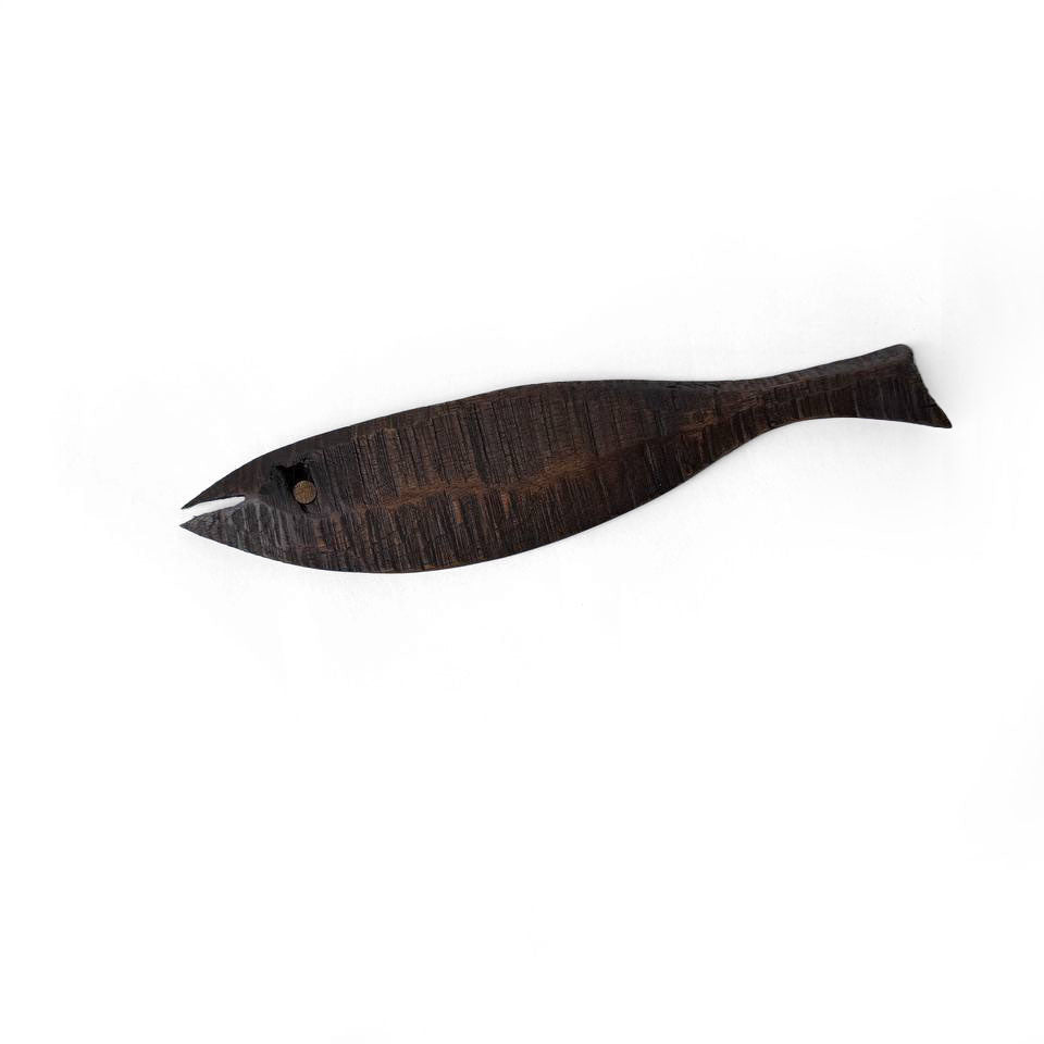 Wooden Fish Sculpture
