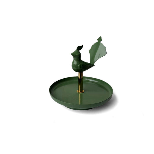 Saaj Decorative Plate | Green