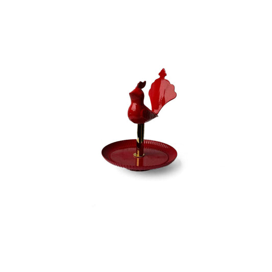 Mahbod Decorative Plate | Red