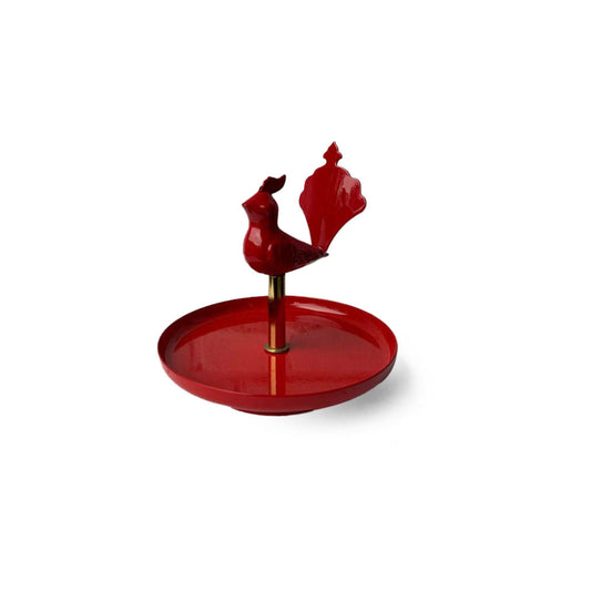 Saaj Decorative Plate | Red