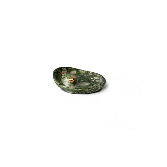Green Ceramic plate