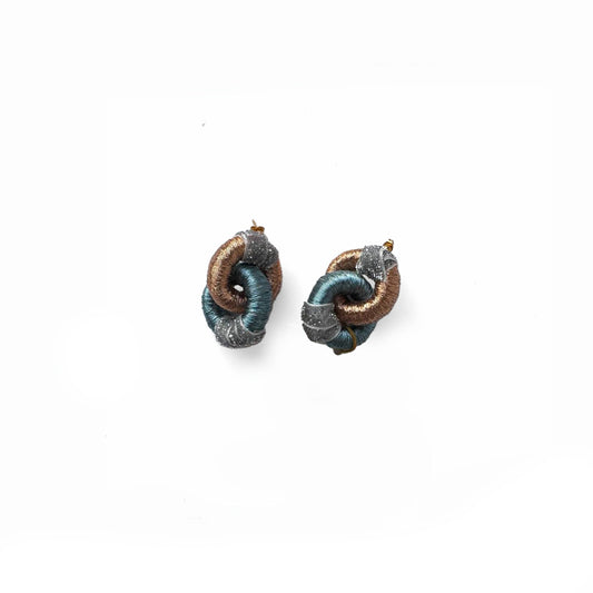 Metallic Thread Earrings