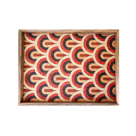 Rainbow Wooden Tray