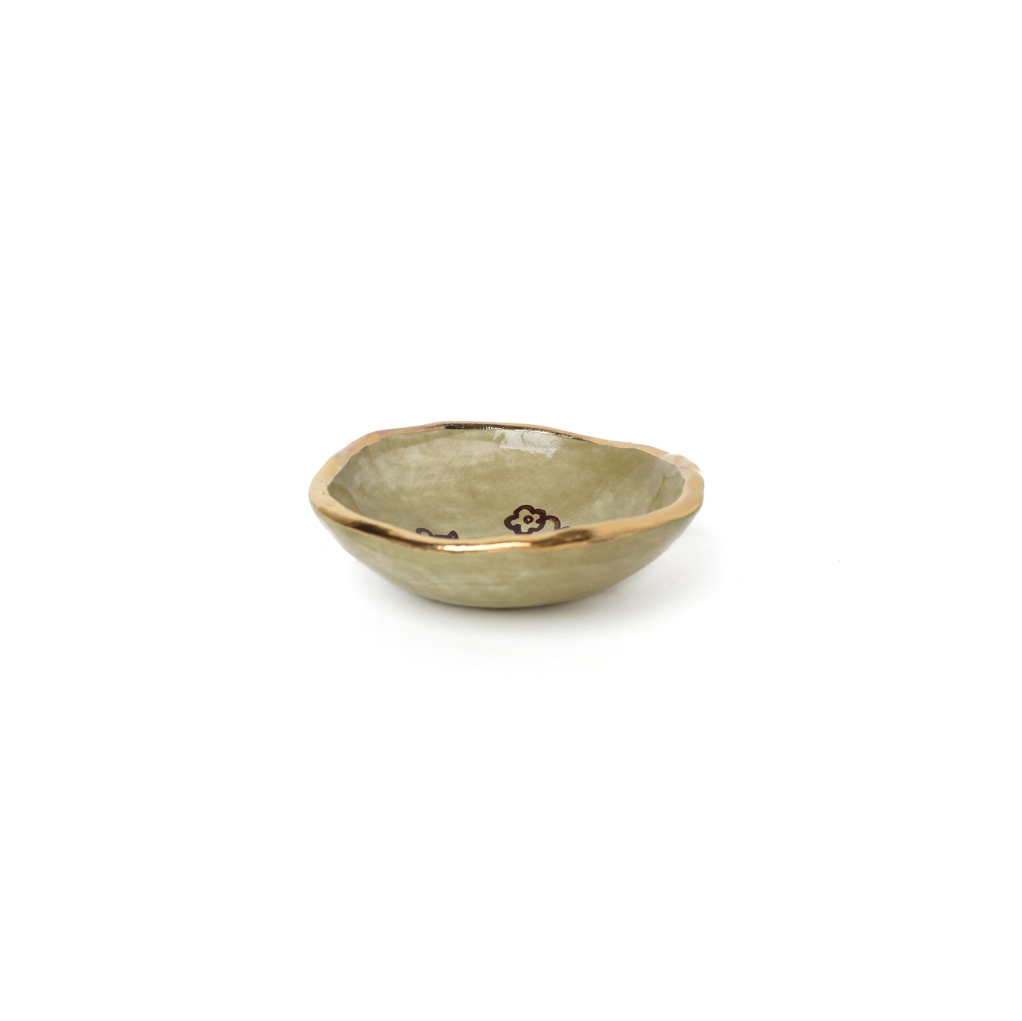 Shiraz Gold Rim Bowl