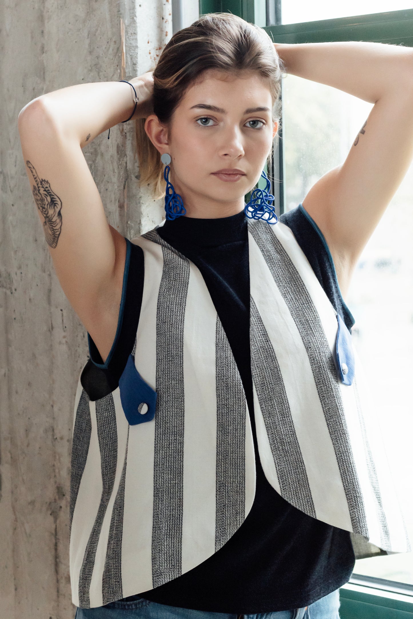Striped Vest