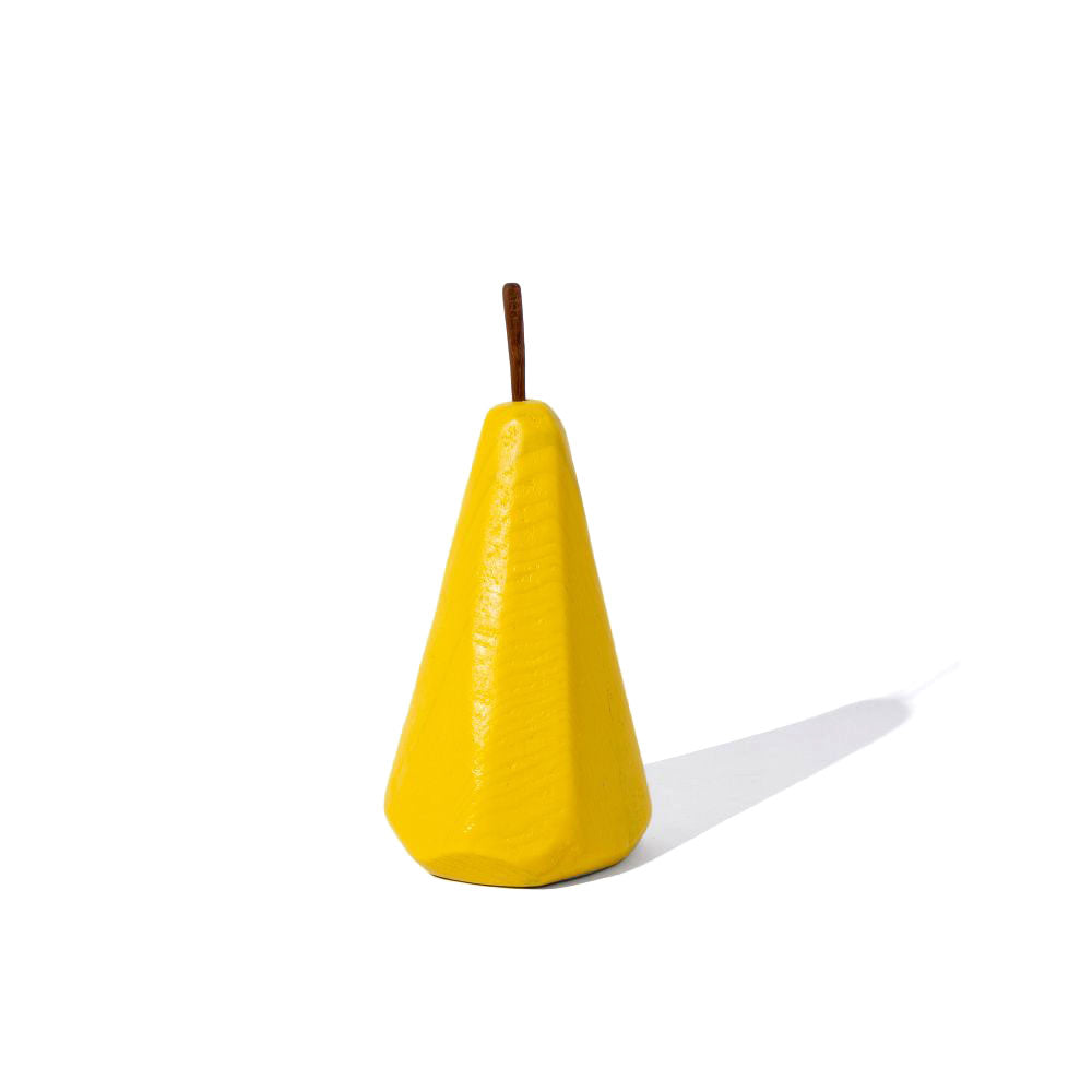 Wooden Pear Sculpture