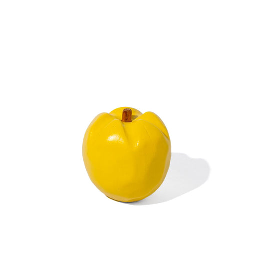 Wooden Apple Sculpture