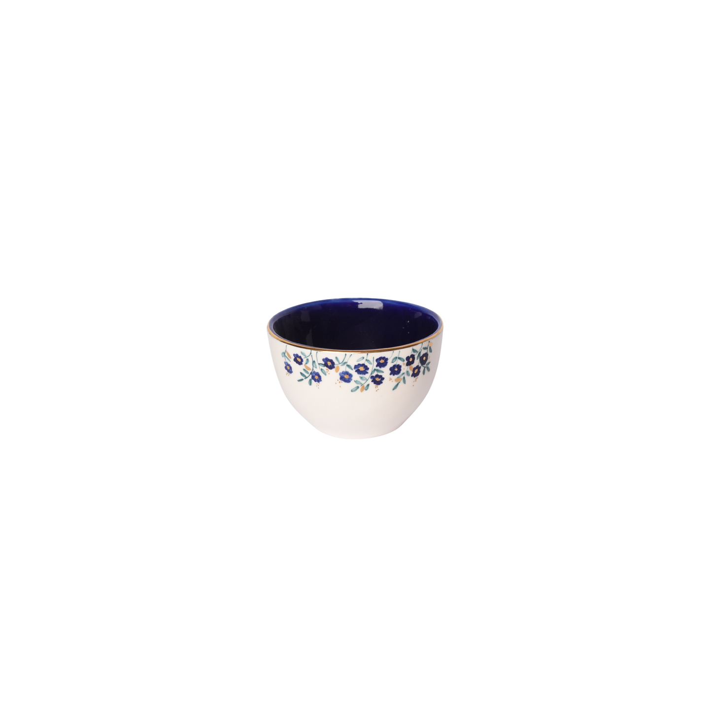 Floral Small Ceramic Bowl