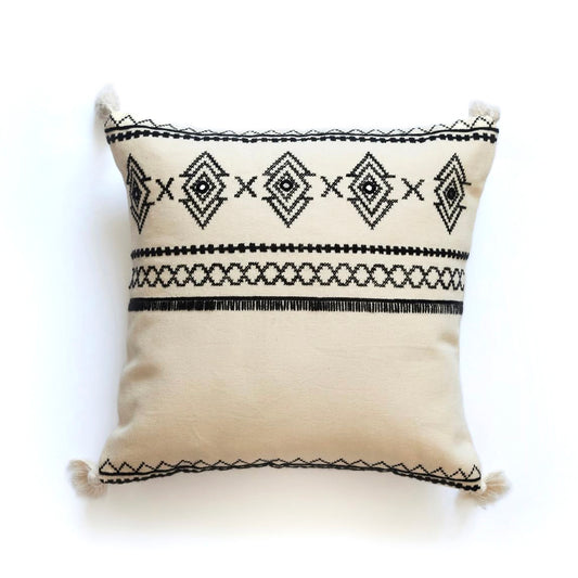 Embroidered cushion | Shane Pattern