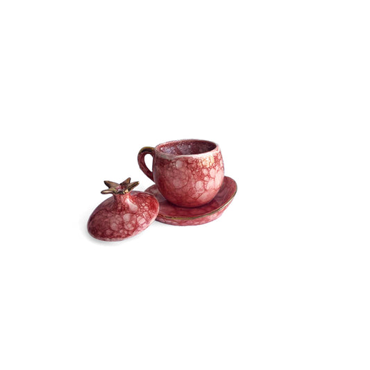 Pomegranate Tea Set