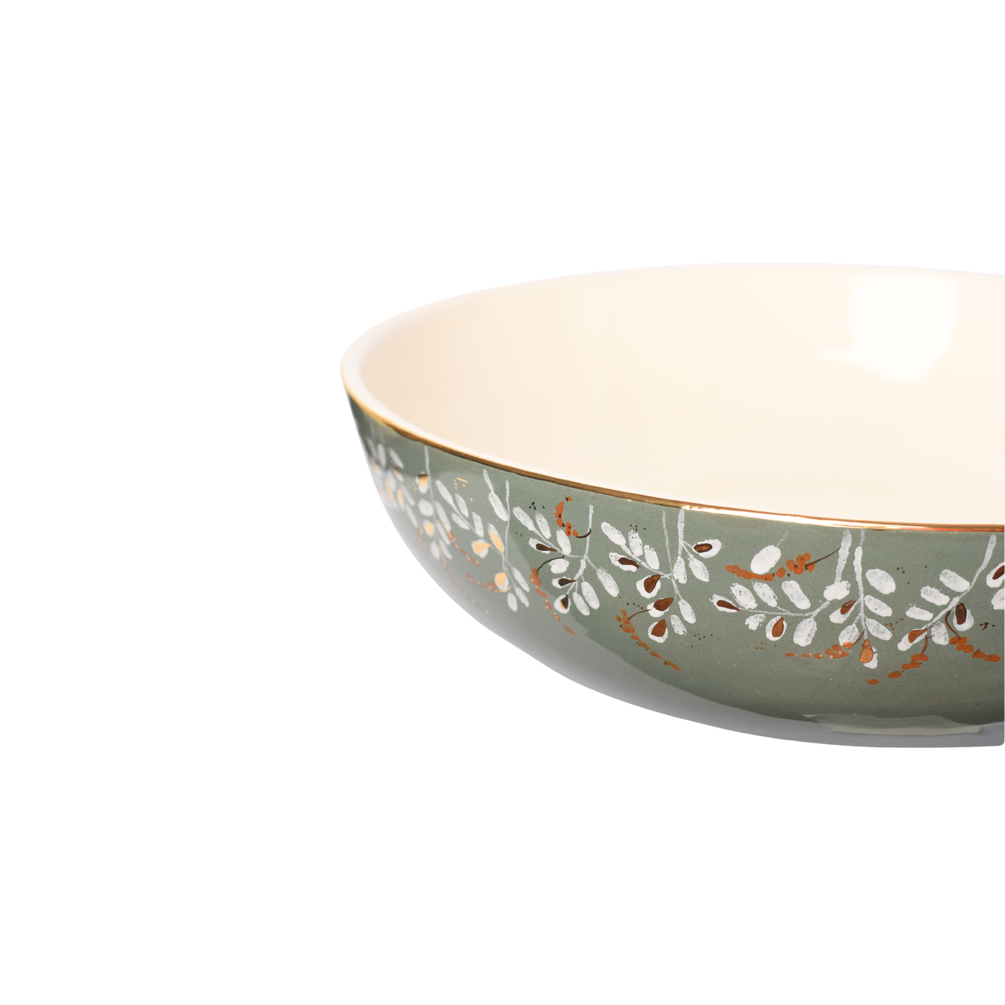 Floral Ceramic Bowl