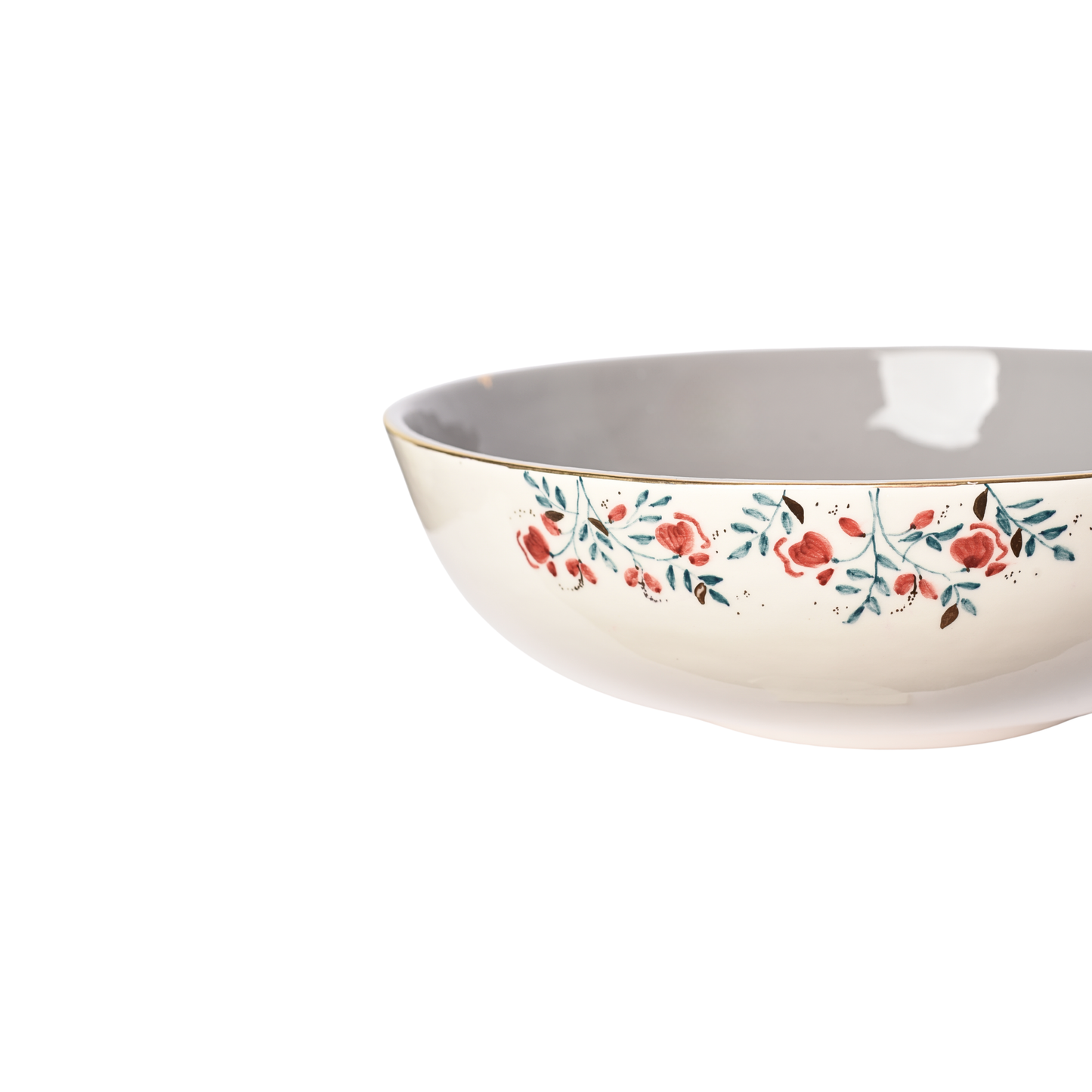 Floral Ceramic Bowl