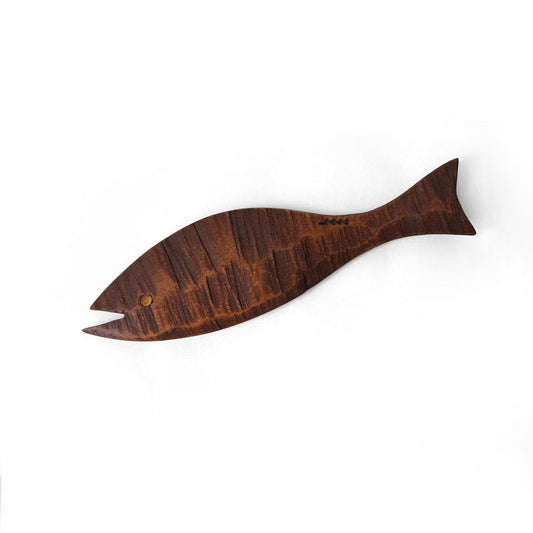 Wooden Fish Sculpture
