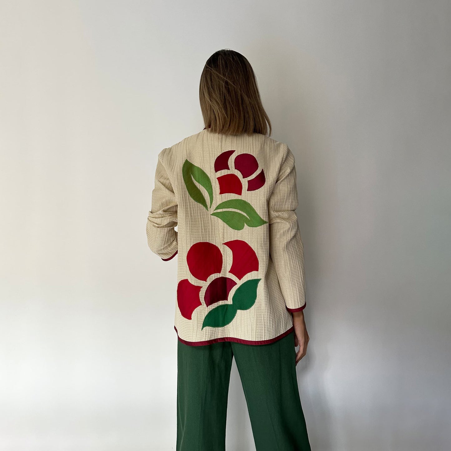 Floral Patchwork Coat