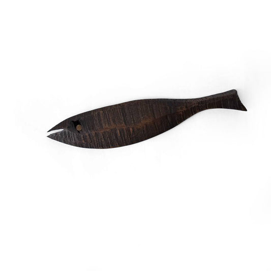 Wooden Fish Sculpture